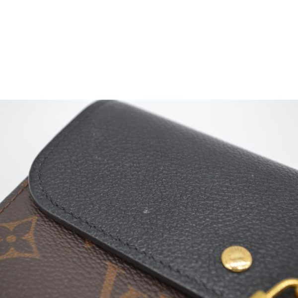 48075 6 Louis Vuitton Venus Monogram Wallet Black