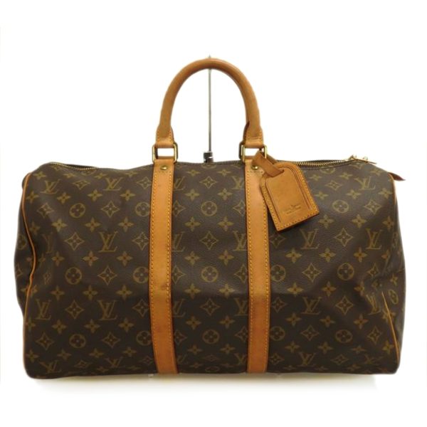 48087 1 Louis Vuitton Keepall 45 Bag Monogram