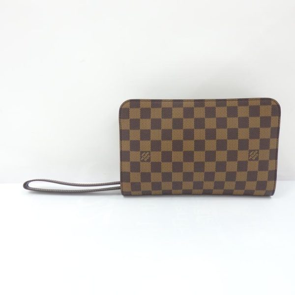 48145 2 Louis Vuitton Saint Louis Shoulder Bag Damier