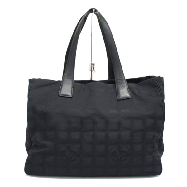 48148 1 Chanel New Travel Line Tote Bag Black