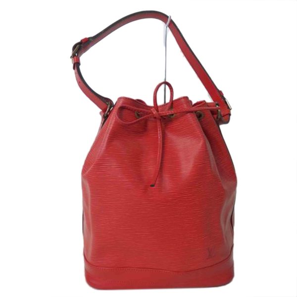 48245 1 Louis Vuitton Noe Epi Bag Castilian Red