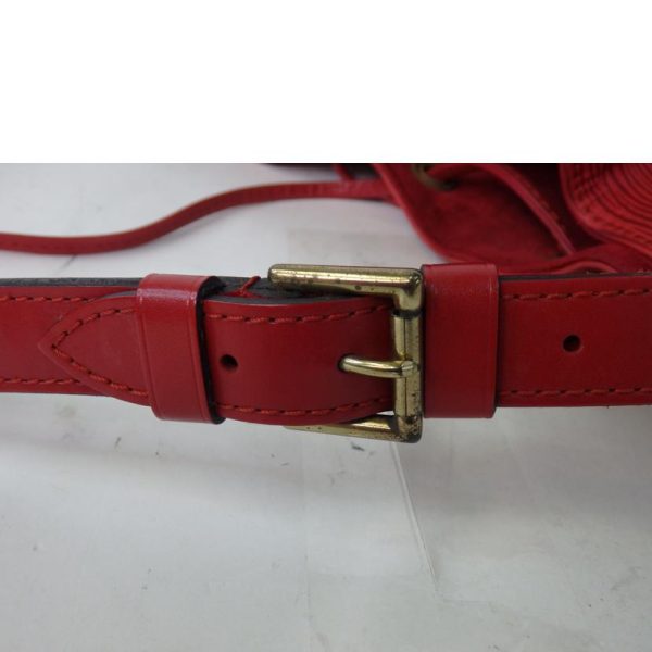 48245 10 Louis Vuitton Noe Epi Bag Castilian Red