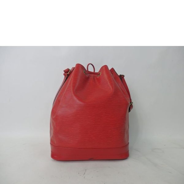 48245 2 Louis Vuitton Noe Epi Bag Castilian Red