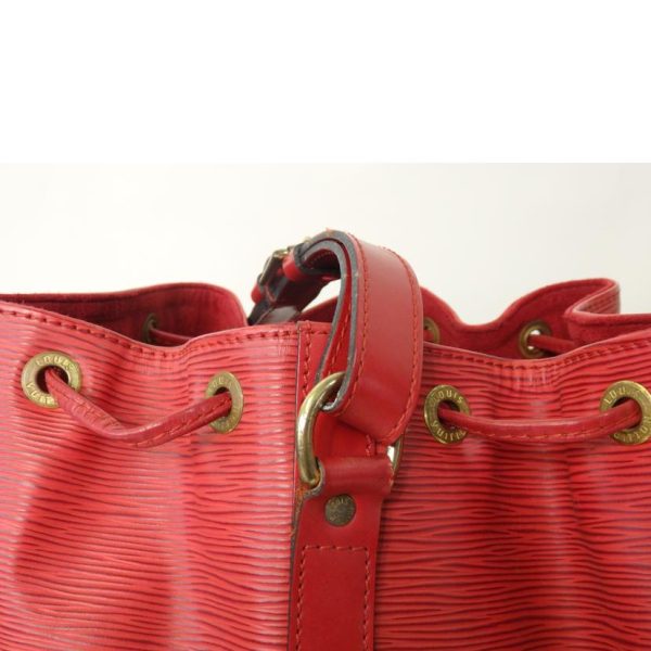 48245 9 Louis Vuitton Noe Epi Bag Castilian Red