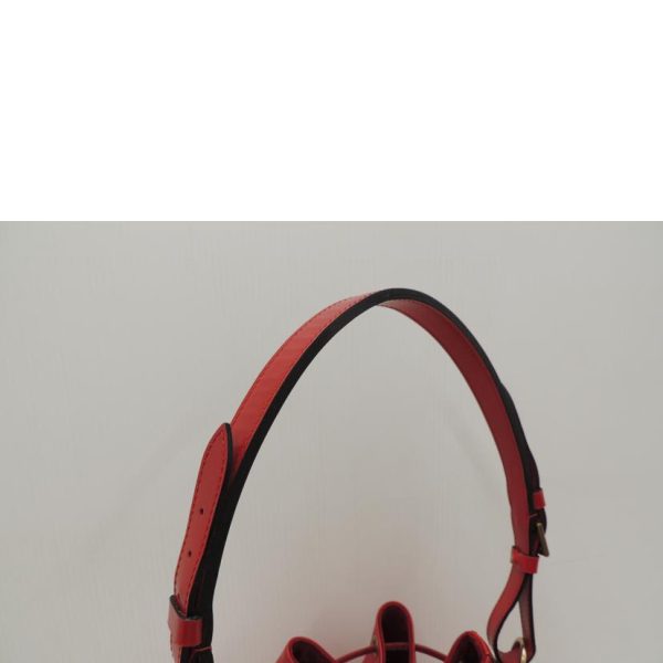 48275 4 Louis Vuitton Petit Noe Bucket Bag Epi Castilian Red