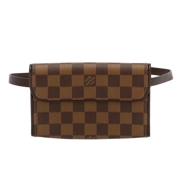 48524 1 Louis Vuitton Pochette Florentine Clutch Damier Ebene