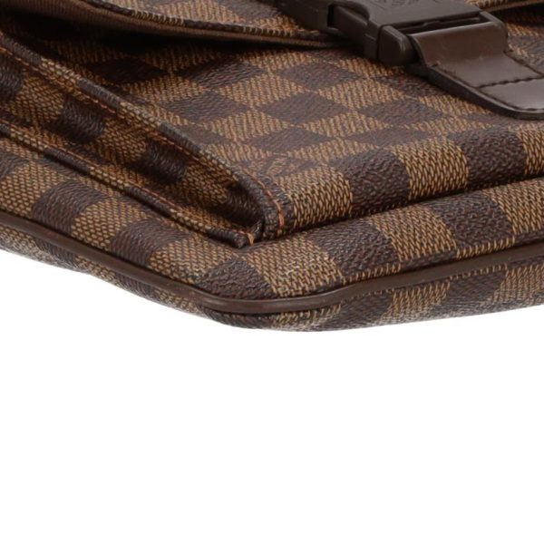 48559 8 Louis Vuitton Pochette Melvire Bag Damier Ebene Brown