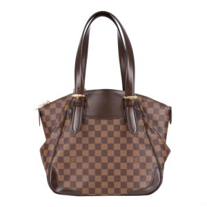 48654 1 Louis Vuitton Dorsoduro Damier Bag Brown