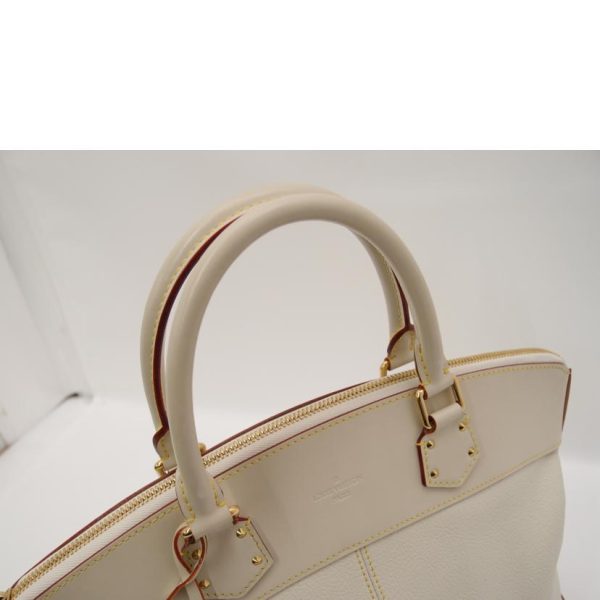 48701 4 Louis Vuitton Lockit MM Handbag Suhali Bronze