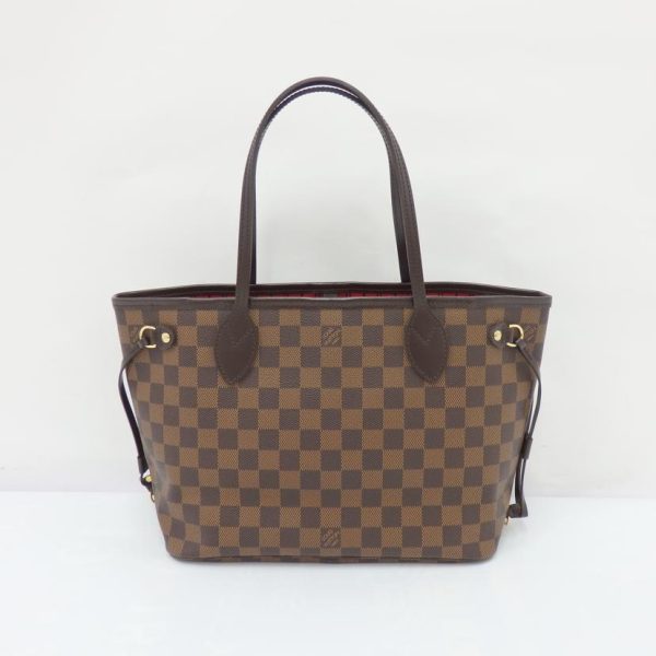 48852 2 Louis Vuitton Neverfull PM Tote Bag Damier