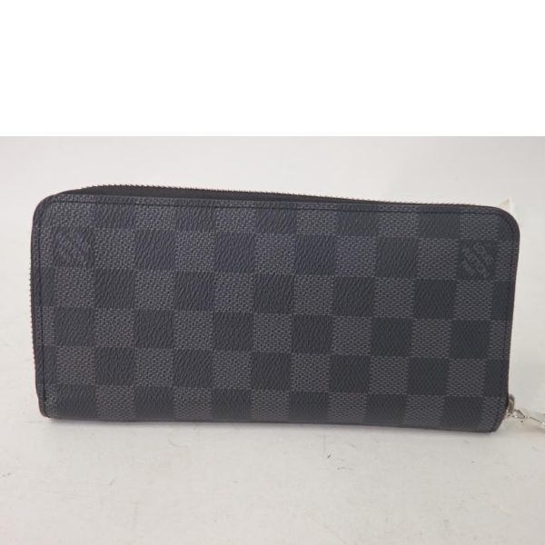 48872 3 Louis Vuitton Zippy Wallet Vertical Damier Wallet Graphite