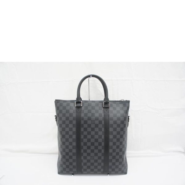 48876 2 Louis Vuitton Anton Tote Bag Damier Graphite