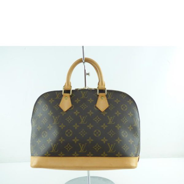 48993 2 Louis Vuitton Alma Monogram Tote Brown