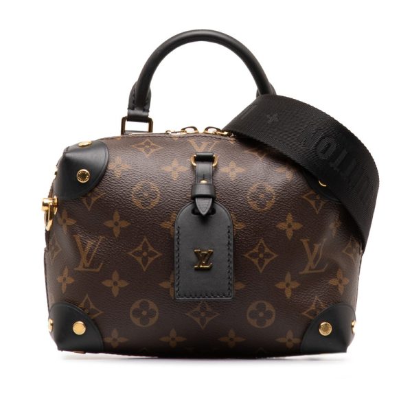 48klxmsvnri0y17x 1 Louis Vuitton Monogram Macassar Petite Marsuple Shoulder Bag Brown