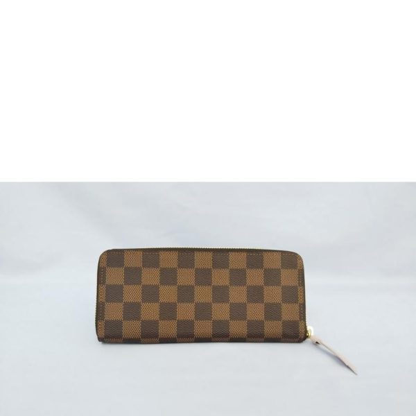 49056 2 Louis Vuitton Portefeuil Clemence Wallet Damier Rose Ballerine