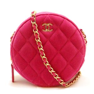 49095 01 Chanel Cocomark Card Case Caviar Skin Red