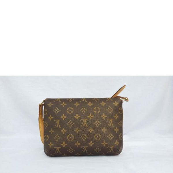 49155 2 Louis Vuitton Musette Tango Shoulder Bag Monogram Brown