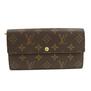 49255 1 Louis Vuitton Zippy Taiga Monogram Wallet Brown