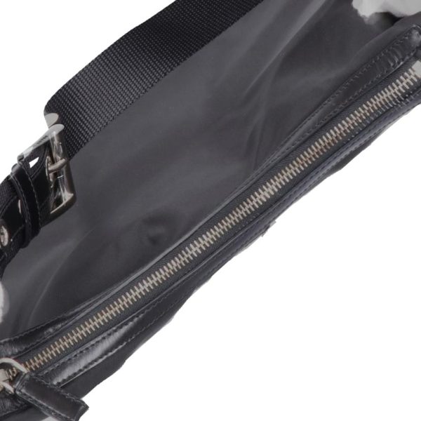 49259 8 Prada Nylon Shoulder Bag Black