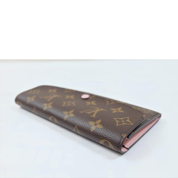 49282 3 Louis Vuitton Emily Wallet Monogram Rose Ballerine