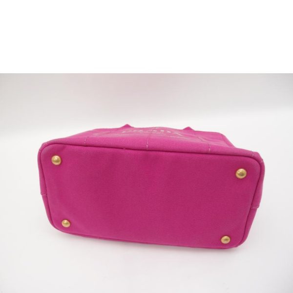 49335 3 PRADA Prada Kanapa Mini Tote 2way Bag Fuchsia