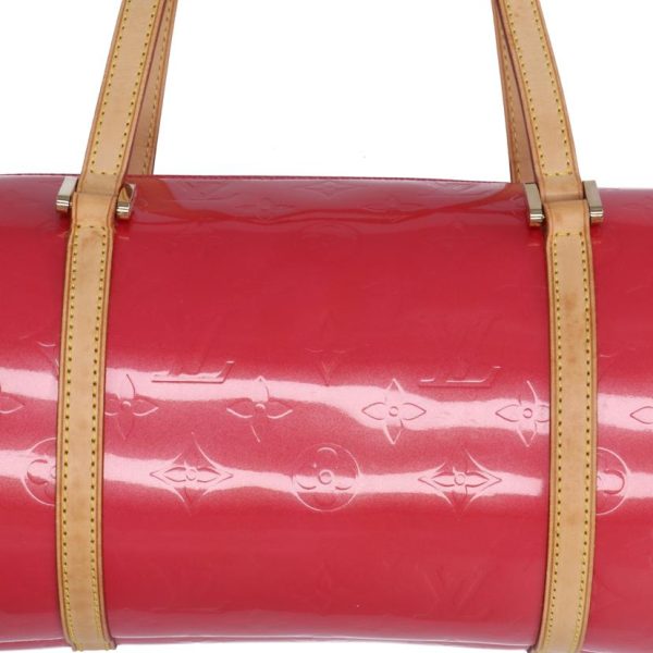 49354 5 Louis Vuitton Bedford Bag Vernis Framboise