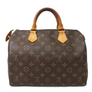 49400 1 Louis Vuitton Saint Cloud Monogram Shoulder Bag Brown