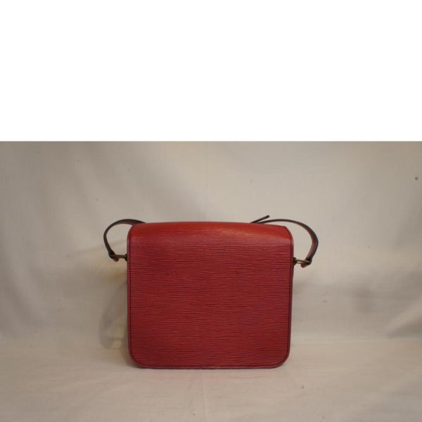 49470 2 Louis Vuitton Cartesier Briefcase Epi Castilian Red