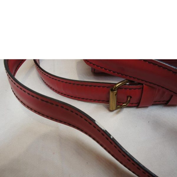 49470 6 Louis Vuitton Cartesier Briefcase Epi Castilian Red