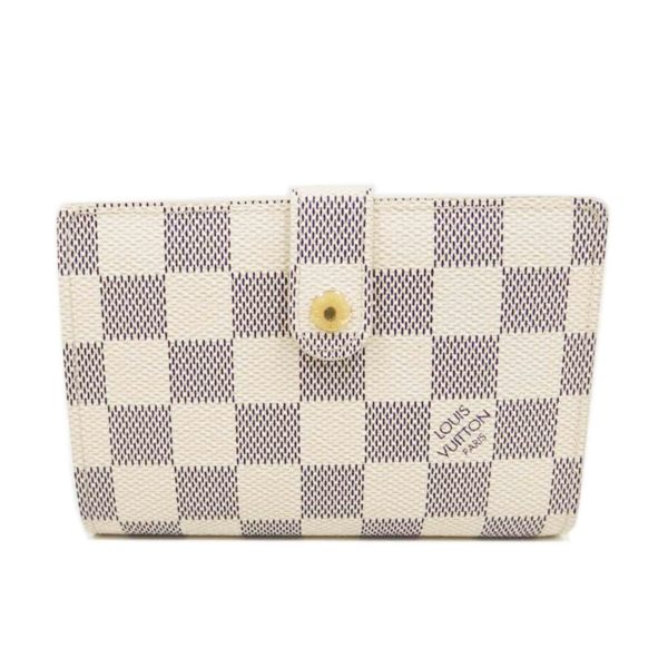 49484 1 Louis Vuitton Portefeuil Viennois Wallet Damier Azur