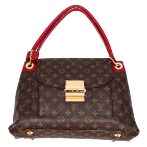 49498 1 Louis Vuitton Boite Chapeaux Supple MM Shoulder Bag Leather