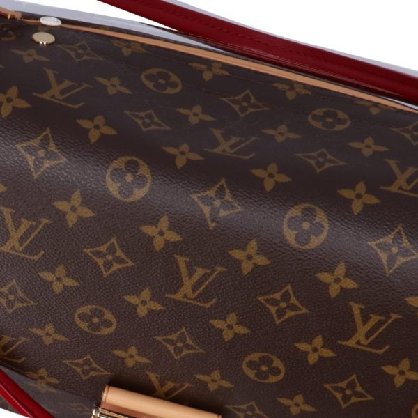 49498 7 Louis Vuitton Olympe Tote Bag Monogram Rouge