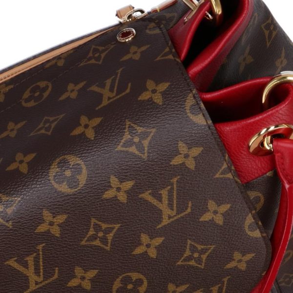 49498 8 Louis Vuitton Olympe Tote Bag Monogram Rouge