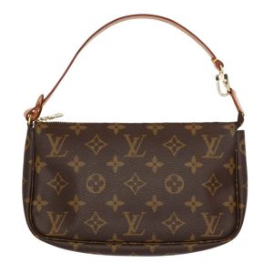 49538 1 Louis Vuitton Flandrin Cerise Monogram Handbag RedBrown