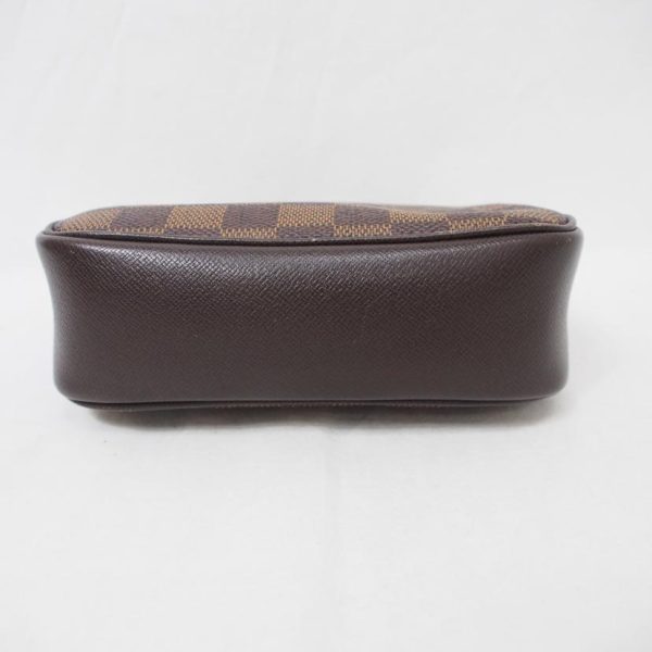 49626 5 Louis Vuitton Truth Makeup Bag Damier Ebene Brown