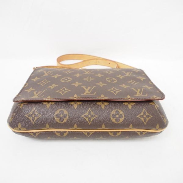 49633 4 Louis Vuitton Musette Tango Bag Monogram Brown