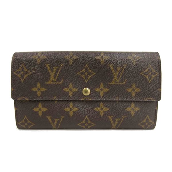 49774 1 Louis Vuitton Pochette Porte Monnaie Wallet Monogram