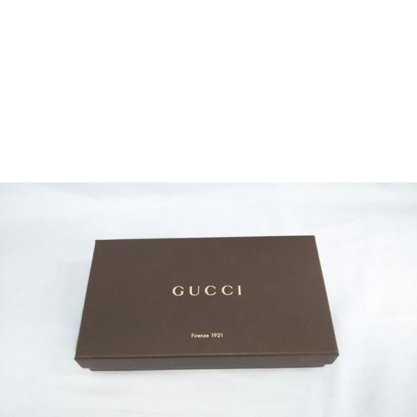 49827 6 Gucci GG Canvas Bi Fold Long Wallet Beige