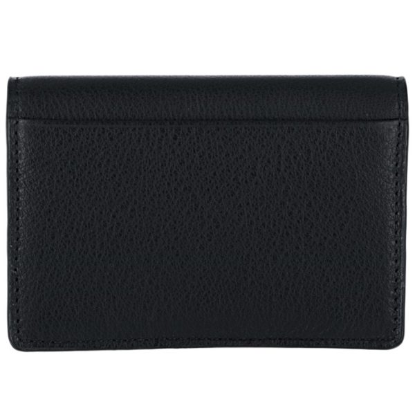 499201dlq0n1000 2 Balenciaga Papier Card Case Black