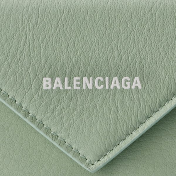 49920418d3n3906 3 Balenciaga Papier Key Case Light Green