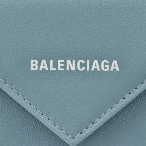 49920418d3n4791 3 Balenciaga Papier Key Case Blue