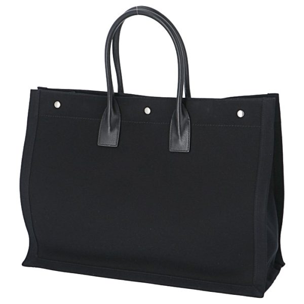 49929096n9d1070 2 Saint Laurent Paris Shopping Tote Bag Rive Gauche Black