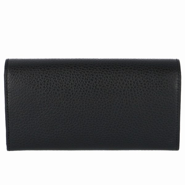 499359caogt1081 2 GUCCI Butterfly Bifold Wallet Black