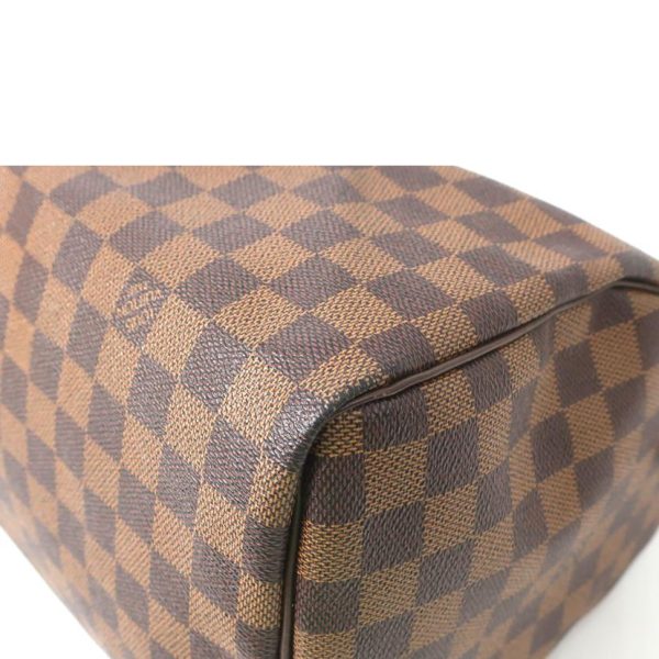 49998 4 Louis Vuitton Speedy 30 Damier Handbag Brown