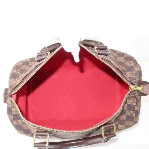 49998 5 Louis Vuitton Speedy 30 Damier Handbag Brown