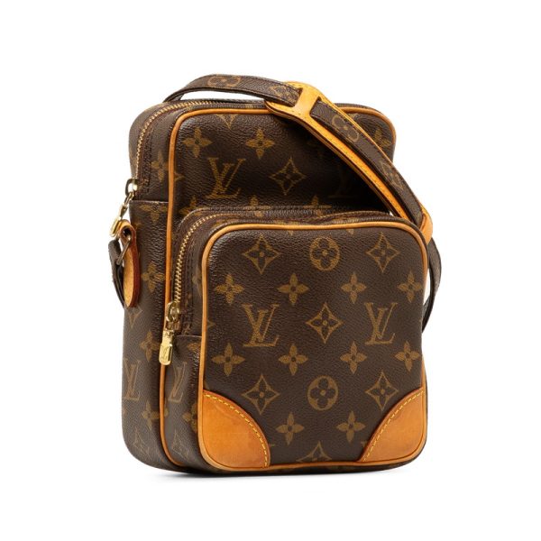 4g8boq5d5dqlrusw 2 Louis Vuitton Monogram Shoulder Bag Brown