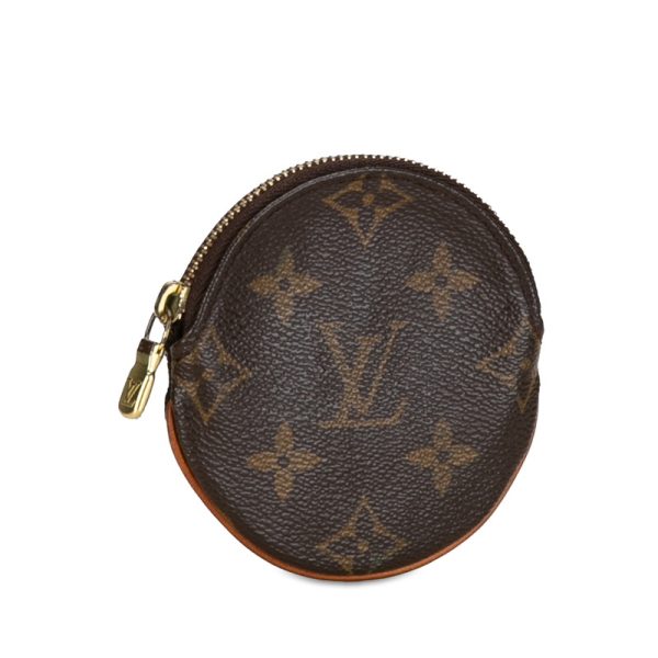 4j1u5kos2xatevs5 2 Louis Vuitton Monogram Portomone Long Coin Purse Coin Case Brown