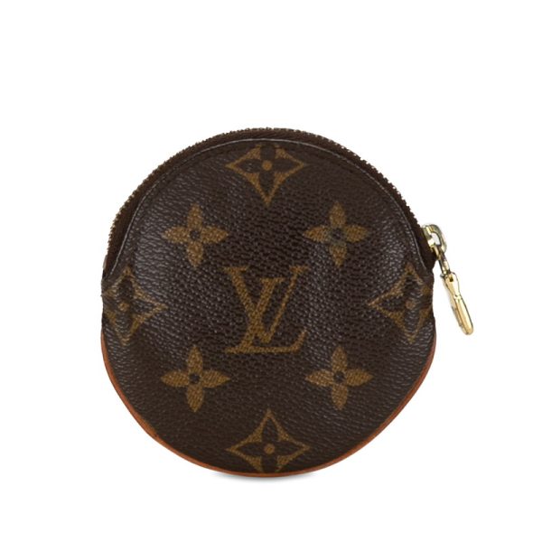 4j1u5kos2xatevs5 3 Louis Vuitton Monogram Portomone Long Coin Purse Coin Case Brown