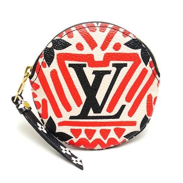 4sh0989 1 LOUIS VUITTON LV M69505 Portomone Ron LV Crafty Coin Purse