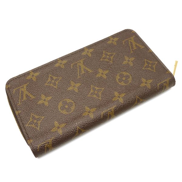 4sh1692 2 Louis Vuitton LV Zippy Wallet M41896 Monogram Long Wallet